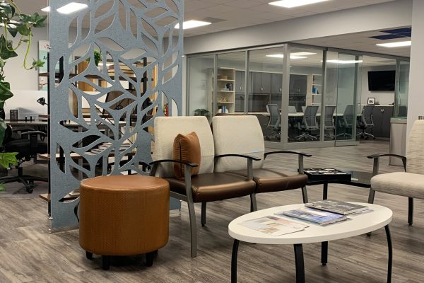 Image of acoustical room divider