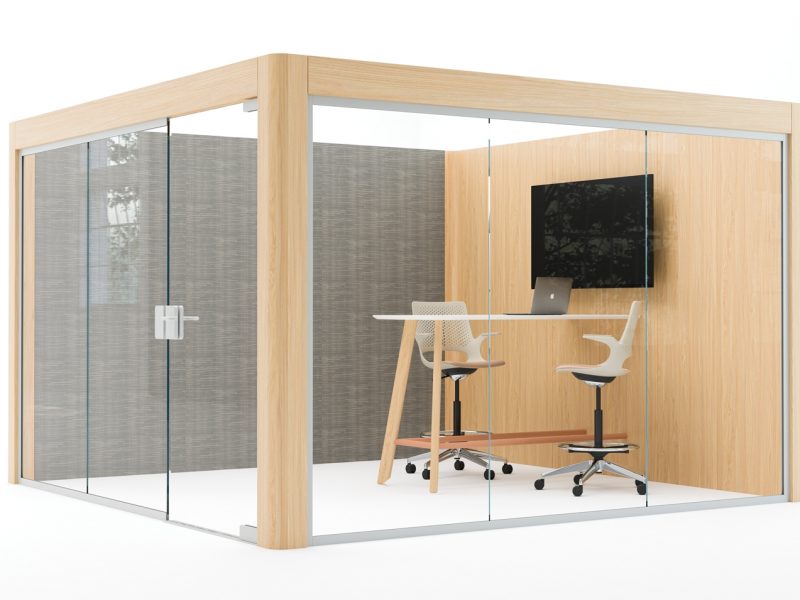 Image of meeting rom with glass walls