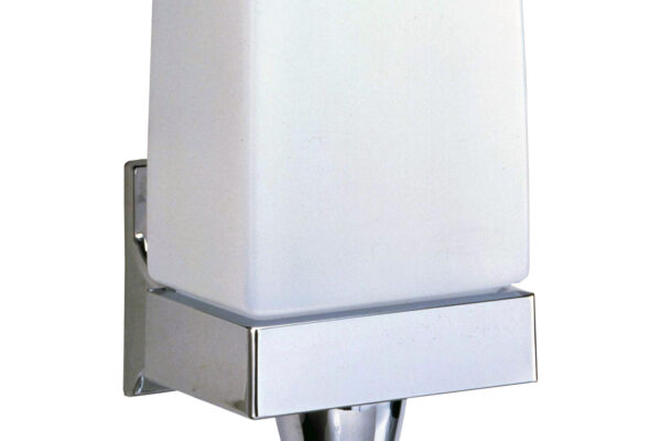 Plastic Soap Dispenser With Chrome Base