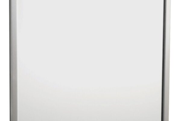 Chrome Framed Rectangle Mirror