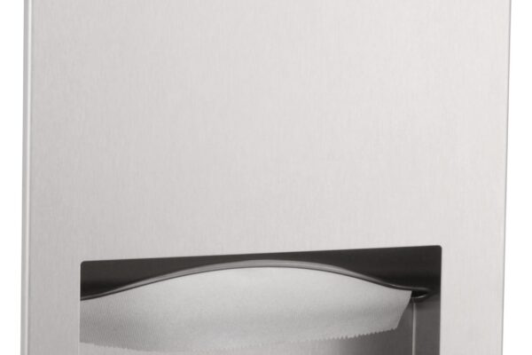 Bobrick B-35903 Industrial Paper Towel Dispenser, Recessed, Stainless
