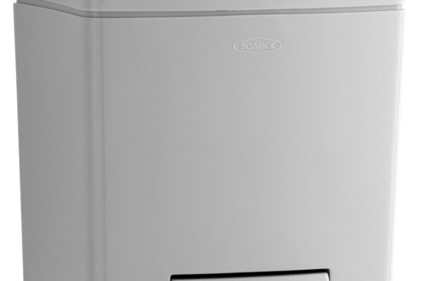 Complete White Plastic Soap Dispenser